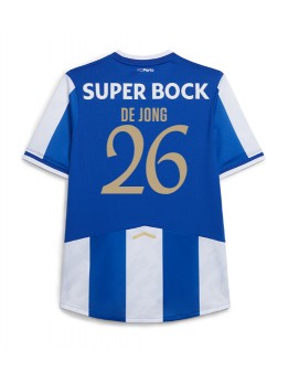 Billige Porto Luuk de Jong #26 Hjemmedrakt 2025-26 Kortermet